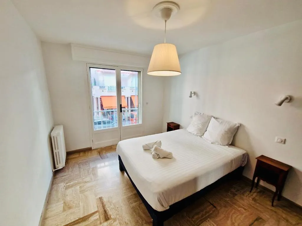 Les Appts D'Albertine - Charmant T3 Climatise A 200M Des Plages, Centre-Ville Et Gare - Parking Prive Inclus Antibes Apartamento